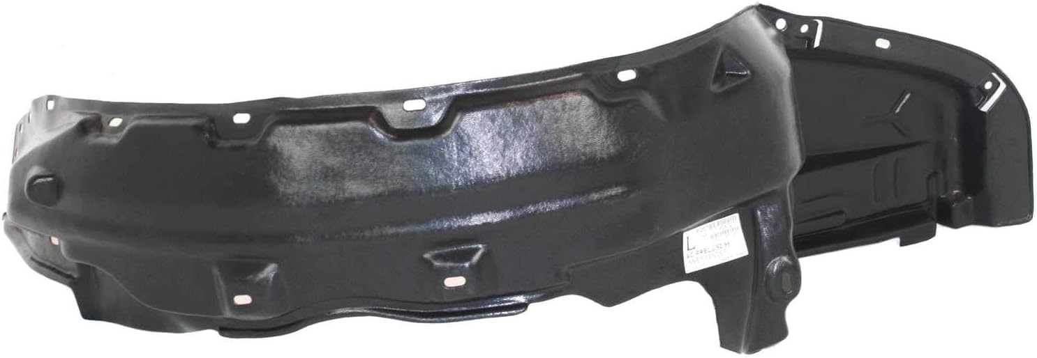 Front Fender Liner Left Driver Side Direct Replacement Compatible With 1992-1996 Honda Prelude HO1248104 74151SS0000