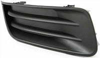 Set Of 2 Front Fog Light Cover Primed Left Driver & Right Passenger Side Direct Replacement Compatible With 2003-2004 Toyota Corolla TO1039103 TO1038103 5212802060 5212702070