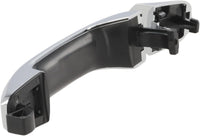 Rear Exterior Door Handle Chrome Left Driver Side Direct Replacement Compatible with 2014-2022 Chevrolet Silverado/GMC Sierra / 2015-2018 Suburban/Tahoe GM1520151 22923598