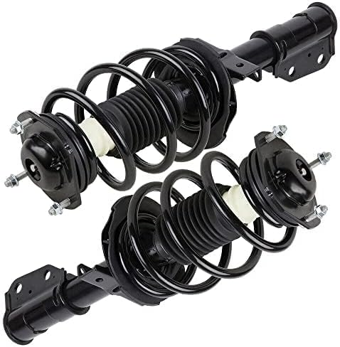 Set Of 2 Front Loaded Strut Right Passenger & Left Driver Side Direct Replacement Compatible With 2007-2012 GMC Acadia / 2008-2012 Buick Enclave / 2007-2010 Saturn Outlook REPG280504