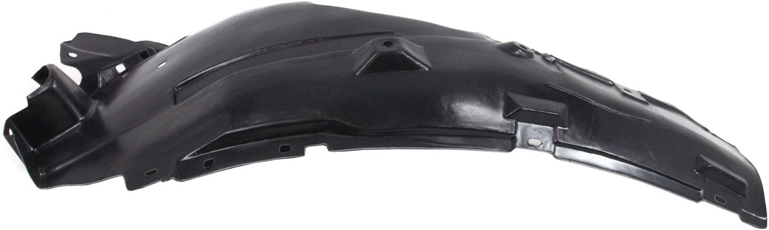 Front Fender Liner Rear Section Left Driver Side Direct Replacement Compatible With 2008-2012 Infiniti EX35 / QX50 IN1248111 638431BA0A