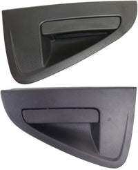 Set of 2 Rear Exterior Door Handles Textured Plastic Right Passenger & Left Driver Side Direct Replacement Compatible with 2013-2015 Chevrolet Spark 95987921 95987920
