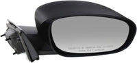 Front Power Mirror Non-Folding Textured Right Passenger Side Direct Replacement Compatible With 2006-2010 Dodge Charger / 2007-2010 Chrysler 300 CH1321230 CH1321294 4805980AI-PFM