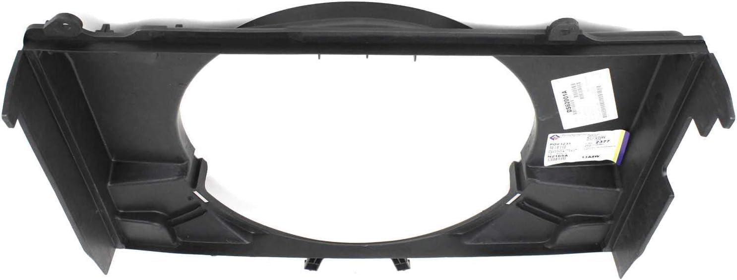 Front Radiator Upper Fan Shroud Direct Replacement Compatible With 1998-2004 Nissan Frontier NI3110111 214763S502
