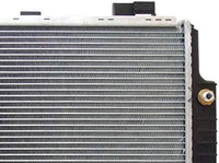Front Radiator Aluminum Core Direct Replacement Compatible With 1996-1997 Mercedes Benz E320 MB3010116 2105000903