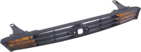 Front Grille Primed Shell And Insert With Amber Turn Signal Lights Direct Replacement Compatible With 2000-2004 Ford Focus FO2560102 YS4Z13200BA