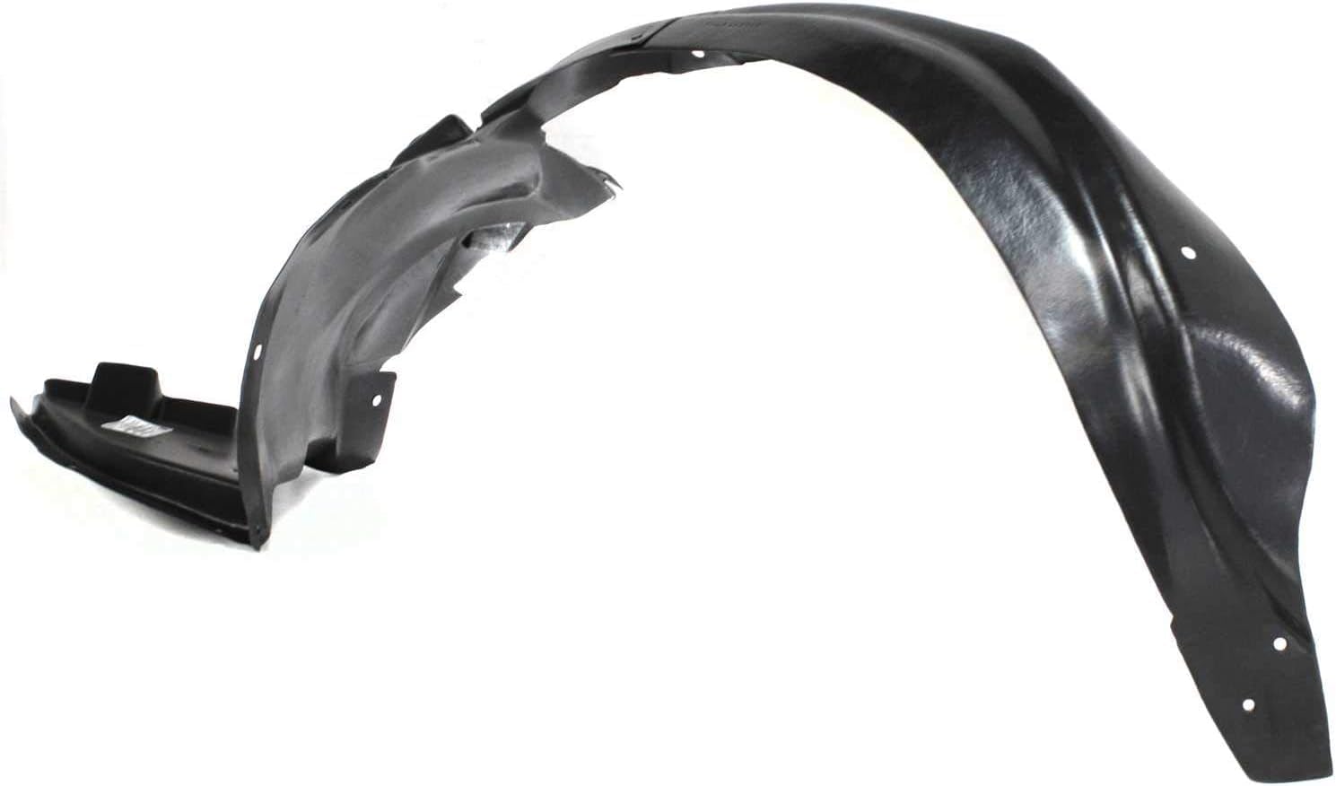 Front Fender Liner Vacuum Form Left Driver Side Direct Replacement Compatible With 2008-2012 Chevrolet Malibu GM1248201 20830624-PFM