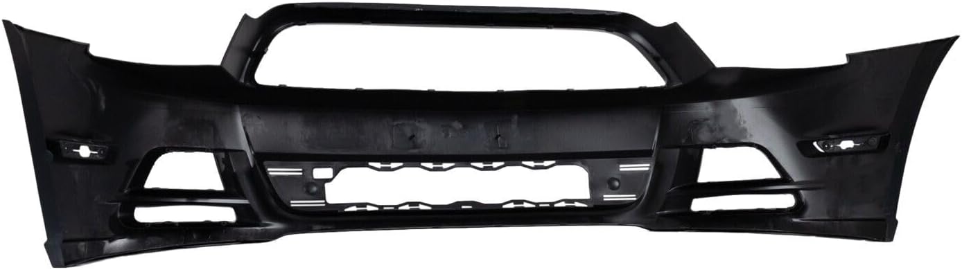 Front Bumper Cover Primed Direct Replacement Compatible With 2013-2014 Ford Mustang FO1000670 DR3Z17D957ABPTM