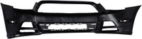 Front Bumper Cover Primed Direct Replacement Compatible With 2013-2014 Ford Mustang FO1000670 DR3Z17D957ABPTM