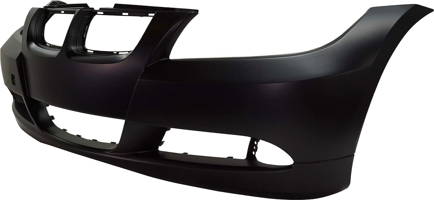 Front Bumper Cover Primed Direct Replacement Compatible With 2006-2008 BMW 3-Series BM1000180 51117140859