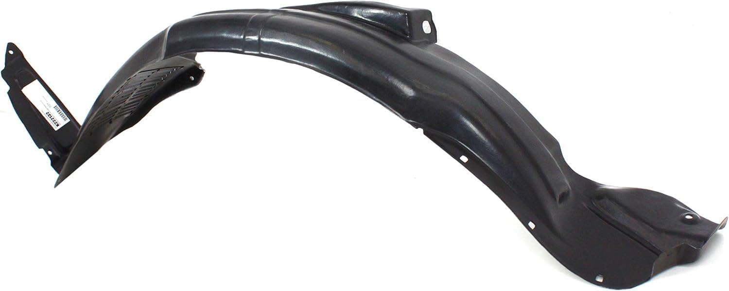 Front Fender Liner Left Driver Side Direct Replacement Compatible With 2006-2009 Kia Rio5 / 2006-2011 Rio KI1248104 868111G000