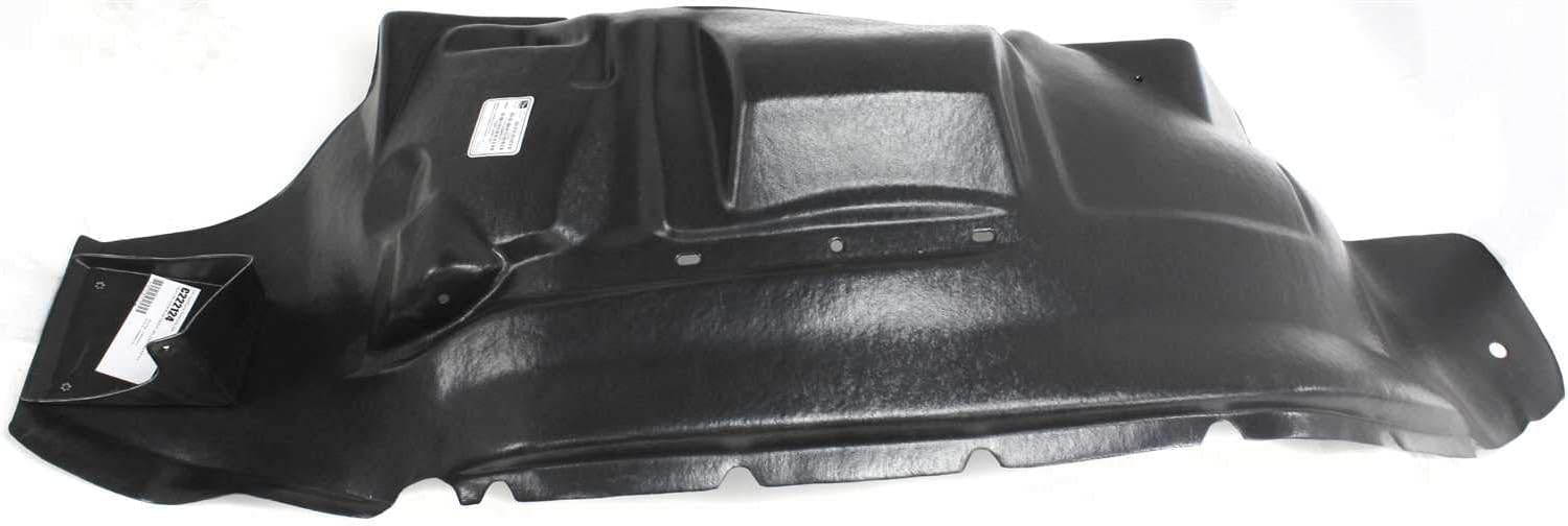 Front Fender Liner Left Driver Side Direct Replacement Compatible With 2002-2009 Chevrolet Trailblazer/GMC Envoy / 2004-2007 Buick Rainier GM1248127 15165886