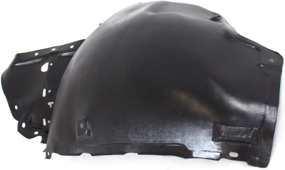 Front Section Fender Liner Left Driver Side Direct Replacement Compatible With 2008-2012 Infiniti EX35 / 2014-2017 QX50 IN1248110 638451BA0A