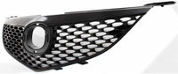 Front Grille Black Shell And Insert Direct Replacement Compatible With 2004-2006 Mazda 3 MA1200172 BN8W50710B33