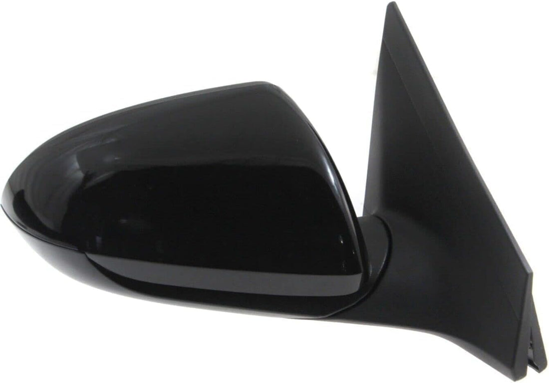 Front Power Mirror Non-Heated Manual Folding Primed Right Passenger Side Direct Replacement Compatible With 2017-2020 Hyundai Elantra HY1321224 HY1321250