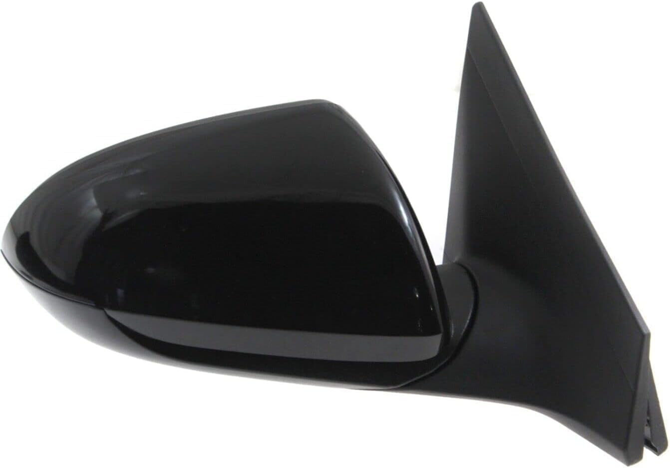 Front Power Mirror Non-Heated Manual Folding Primed Right Passenger Side Direct Replacement Compatible With 2017-2020 Hyundai Elantra HY1321224 HY1321250