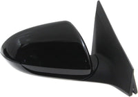 Front Power Mirror Non-Heated Manual Folding Primed Right Passenger Side Direct Replacement Compatible With 2017-2020 Hyundai Elantra HY1321224 HY1321250