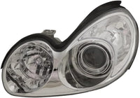 Front Head Light Assembly Left Driver Side Direct Replacement Compatible With 2002-2005 Hyundai Sonata HY2502126 921013D050