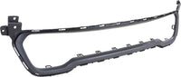 Front Bumper Molding Dark Gray Direct Replacement Compatible With 2014-2018 Jeep Cherokee CH1044112 CH1044113 68210024AC 68203230AB