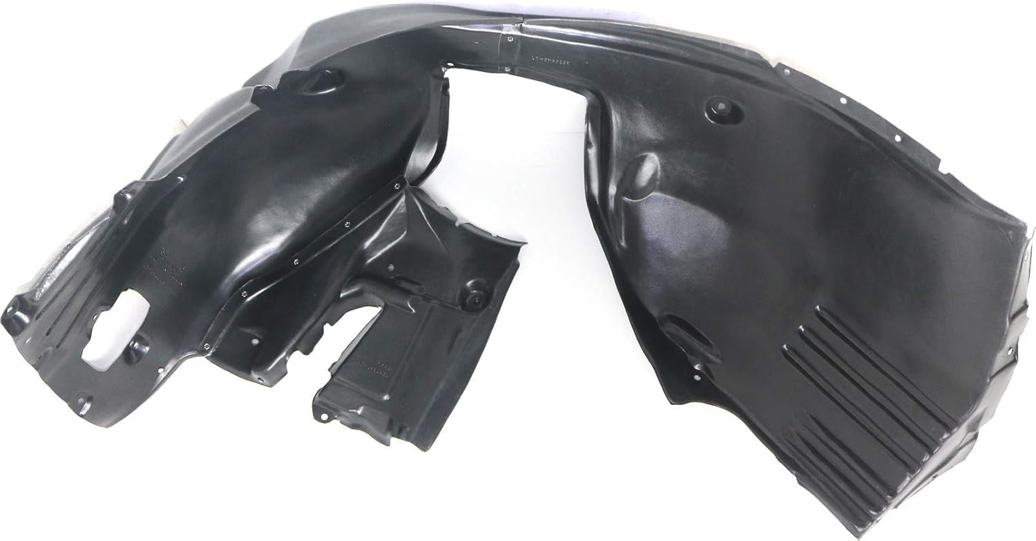 Front Section Fender Liner Left Driver Side Direct Replacement Compatible With 2004-2007 BMW 5-Series BM1250111 51717033749-PFM