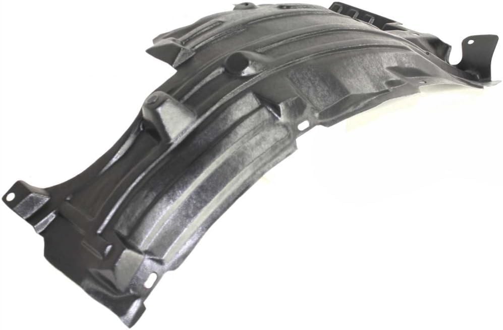 Front Fender Liner Rear Section Left Driver Side Direct Replacement Compatible With 2003-2007 Infiniti G35 IN1250105 63843AM800