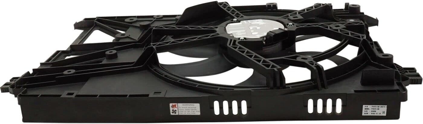 Front Radiator Cooling Fan Assembly Plastic Direct Replacement Compatible with 2018-2024 Camry Avalon / 2019-2024 Toyota RAV4 TO3115204 163600P170