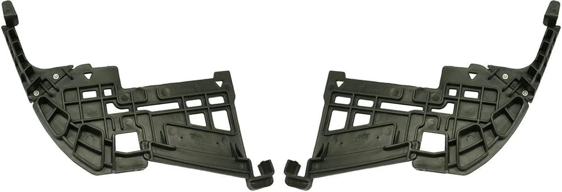 Set Of 2 Front Bumper Face Bar Bracket Left Driver & Right Passenger Side Direct Replacement Compatible With 2005-2009 Hyundai Tucson HY1067111 HY1066111 865942E000 865932E000