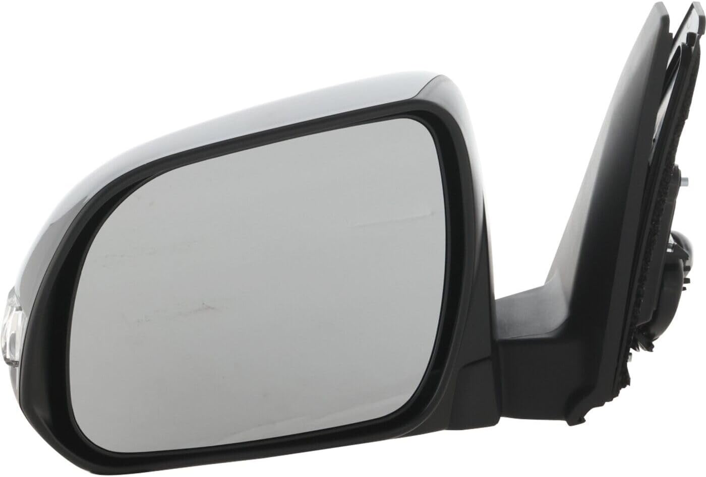 Front Power Mirror Manual Folding Heated Primed Direct Replacement Compatible With 2010-2013 Toyota 4Runner TO1320263 8794035A31-PFM