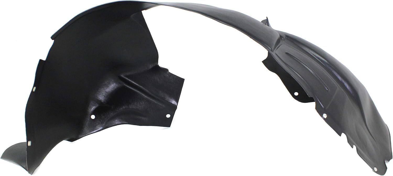 Front Fender Liner Left Driver Side Direct Replacement Compatible with 2001-2003 Chrysler Town & Country/Chrysler Voyager CH1248120 4857429AB