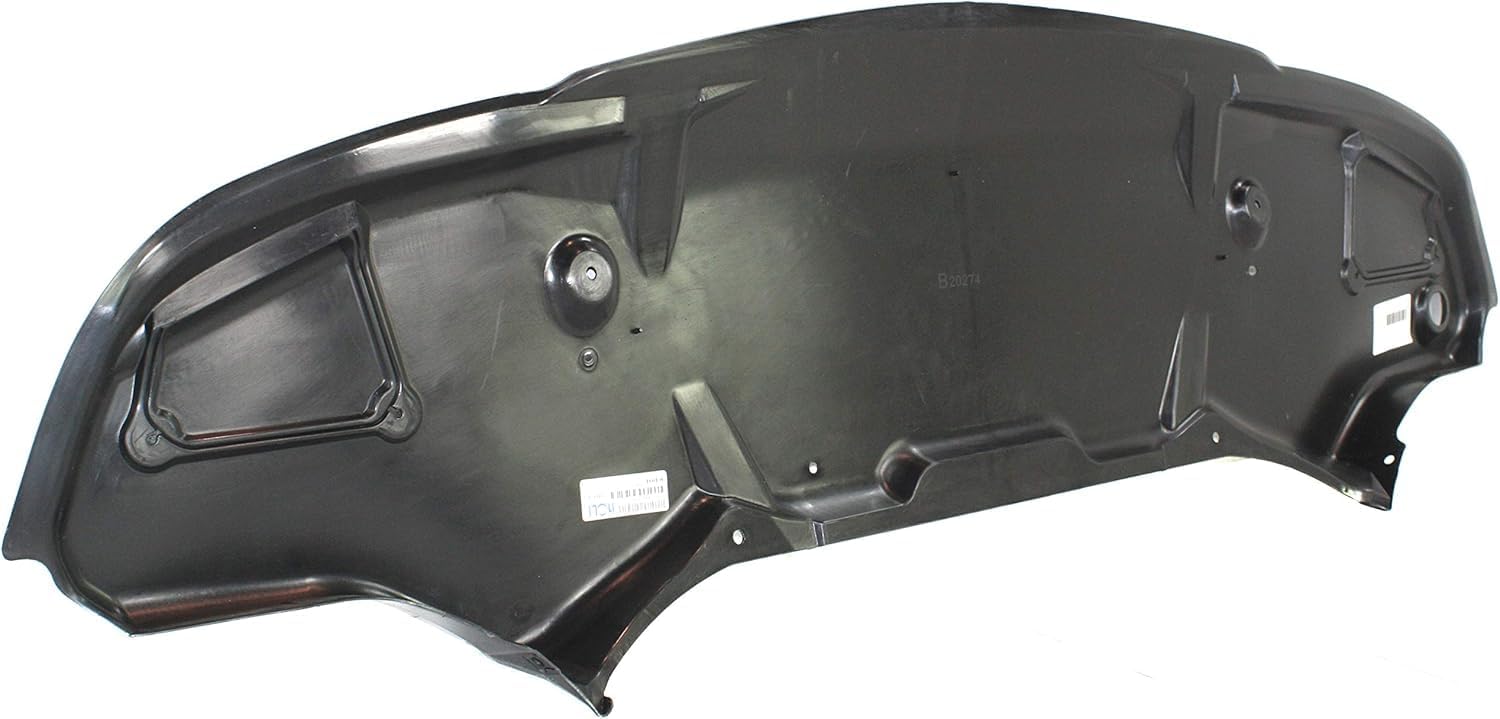 Front Engine Splash Shield Under Cover Direct Replacement Compatible with 2003-2009 Mercedes Benz E-Class MB1228104 2115204423