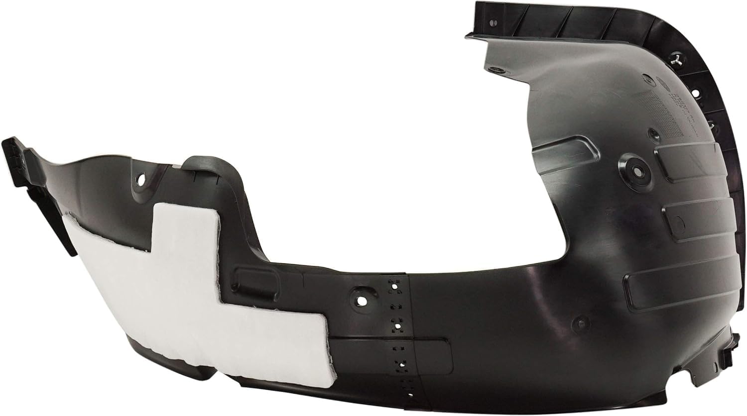 Front Fender Liner Right Passenger Side Direct Replacement Compatible With 2019-2021 Kia Forte KI1249159 86812M7000