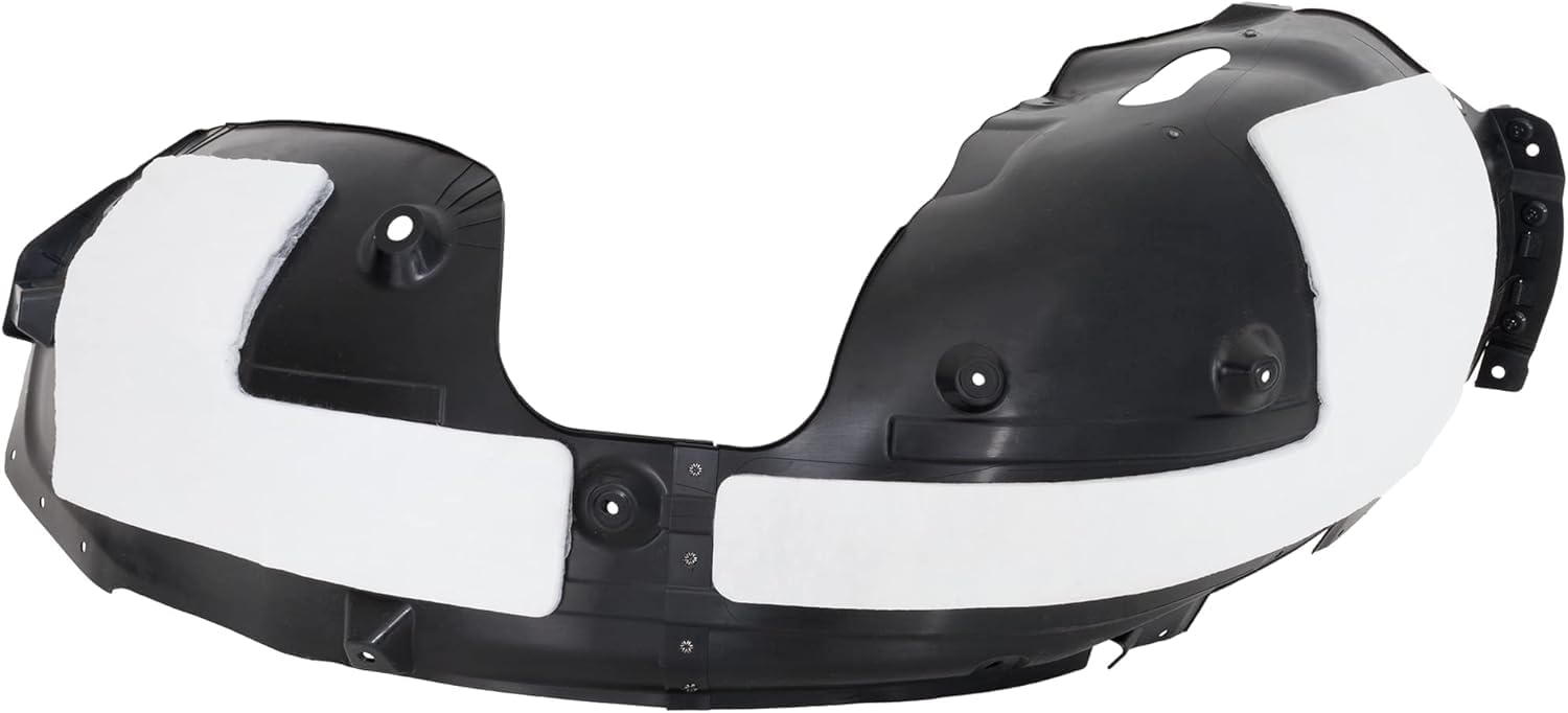 Front Fender Liner Right Passenger Side Direct Replacement Compatible with 2021-2023 Hyundai Santa Fe HY1249188 86812S2500