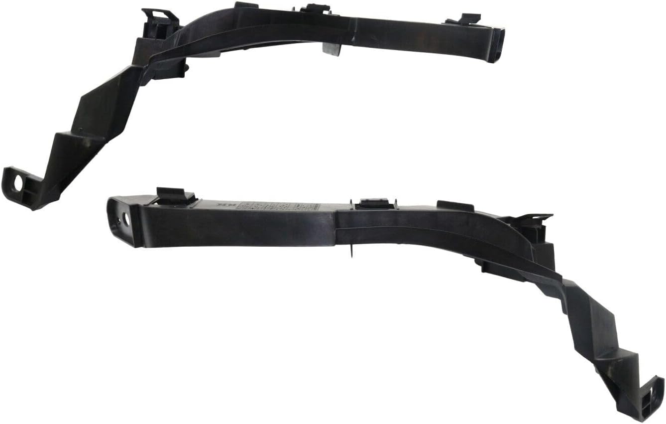 Front Bumpers Spacer & Head Lights Side Beam Bracket Left Driver & Right Passenger Side Direct Replacement Compatible With 2007-2011 Honda CR-V HO1042106 HO1043106 HO1088113