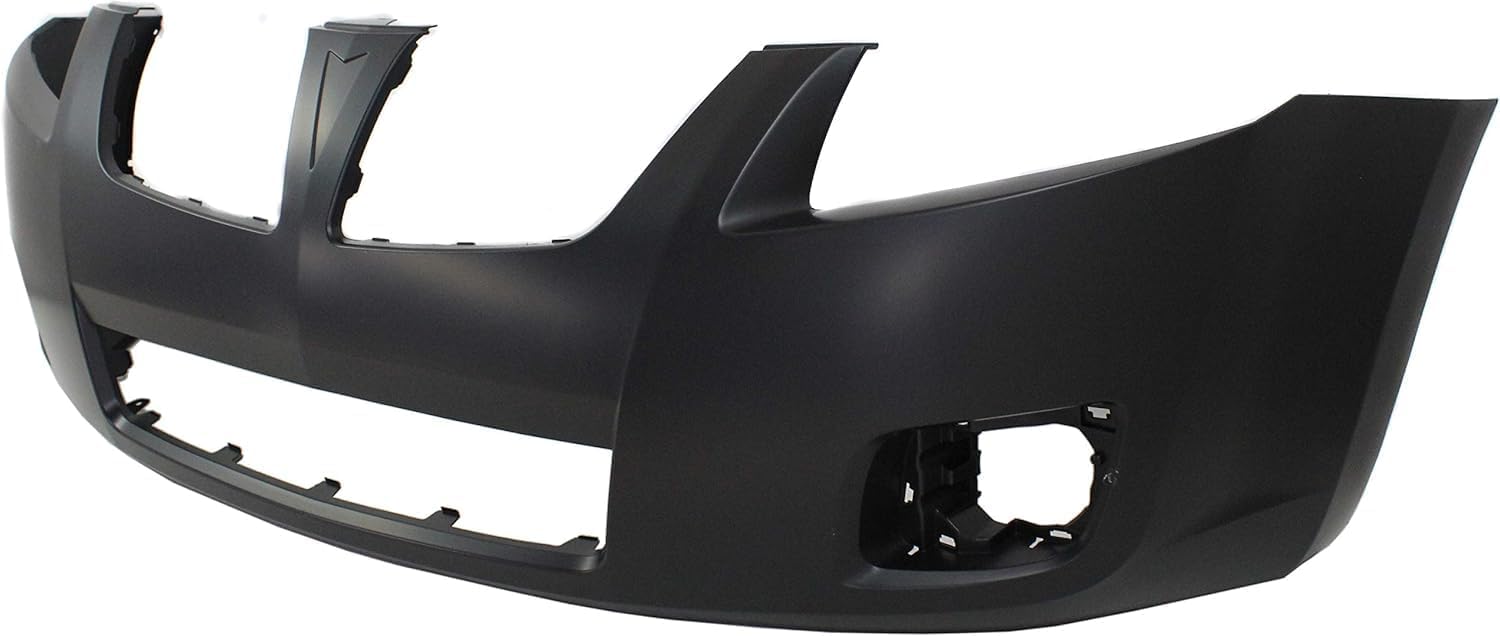 Front Bumper Cover Primed Plastic + Upper & Lower Grille + Headlight + Fog Light Cover Left Driver & Right Passenger Side Direct Replacement Compatible With 2009-2010 Pontiac Vibe