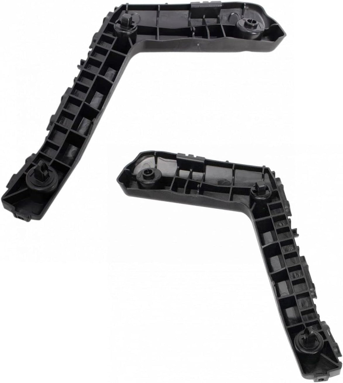 Set Of 2 Front Bumper Bracket Left Driver & Right Passenger Side Direct Replacement Compatible With 2014-2016 Toyota Corolla TO1043123 TO1042123 5211502240 5211602240