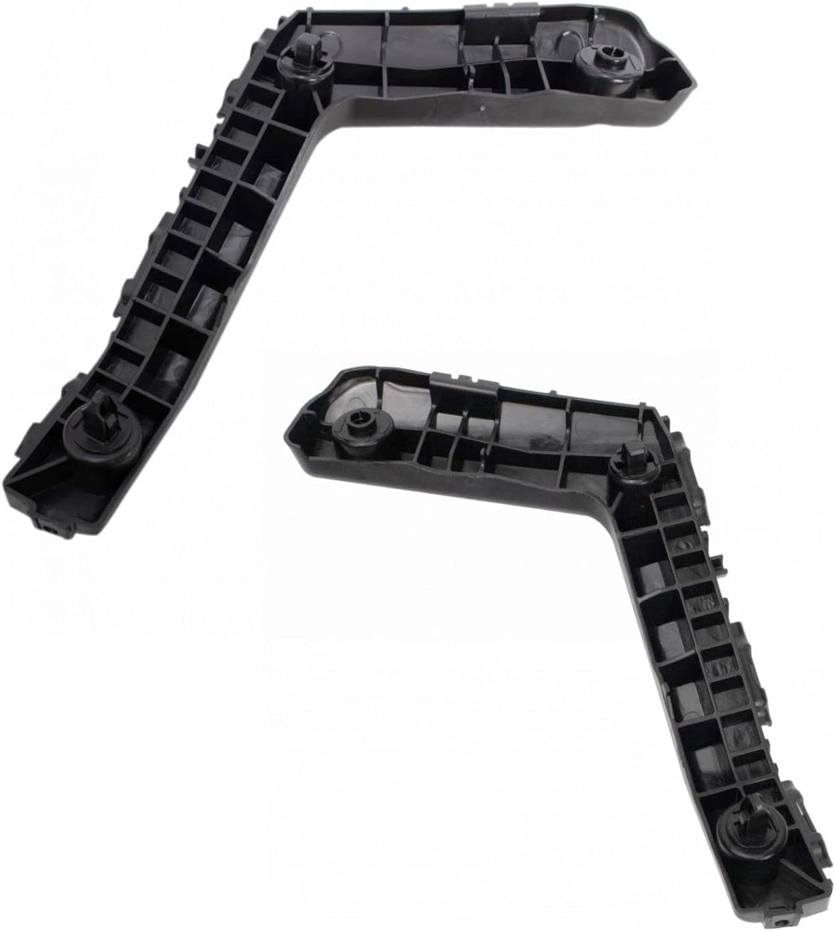 Set Of 2 Front Bumper Bracket Left Driver & Right Passenger Side Direct Replacement Compatible With 2014-2016 Toyota Corolla TO1043123 TO1042123 5211502240 5211602240