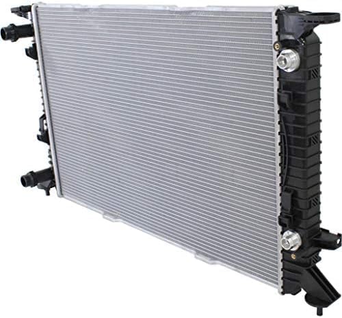 Front Radiator Aluminum Core Direct Replacement Compatible With 2009-2014 Audi A4 / S4 / 2011-2017 Q5 AU3010145 8K0121251T