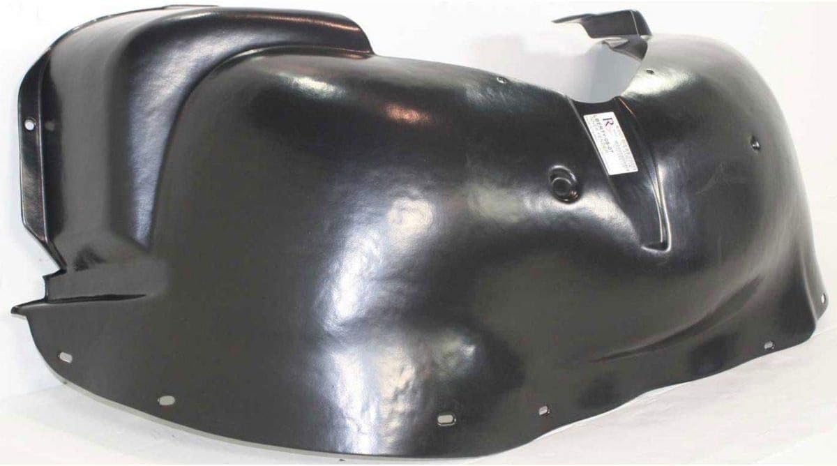 Front Fender Liner Right Passenger Side Direct Replacement Compatible With 2005-2007 Jeep Liberty CH1249128 55156790AD 55157144AD