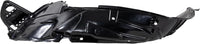 Front Fender Liner Left Driver Side Direct Replacement Compatible With 2001-2003 Honda Civic HO1248109 74151S5A000