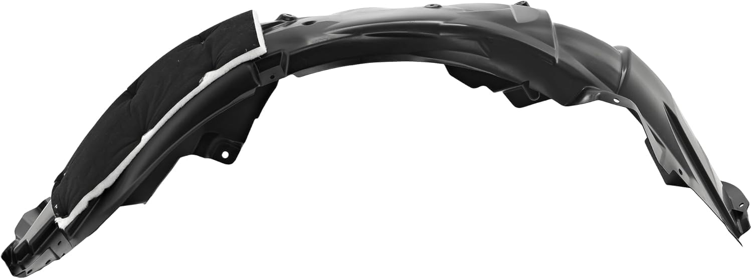 Front Inner Fender Liner Right Passenger Side Direct Replacement Compatible With 2015 Ford Mustang FO1249180 FR3Z16102B