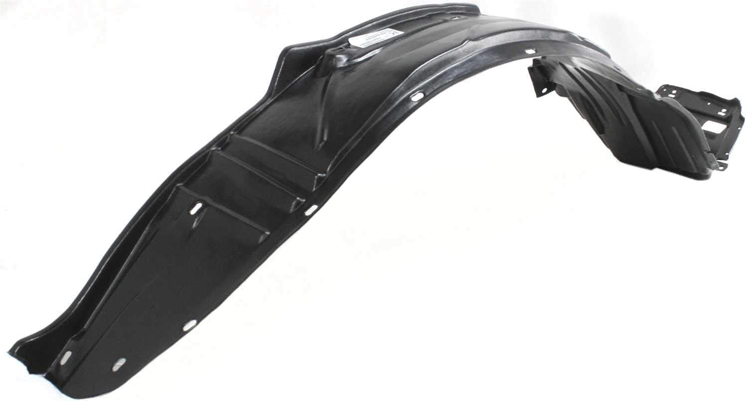 Front Fender Liner Right Passenger Side Direct Replacement Compatible with 2002-2004 Acura RSX AC1249105 74101S6M000