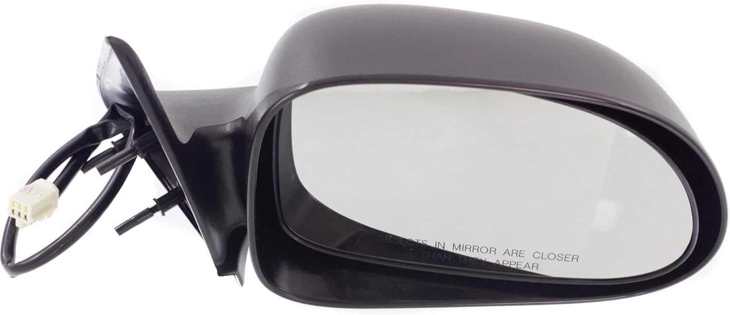Front Power Mirror Non-Folding & Heated Textured Right passenger Side Direct Replacement Compatible With 1997-2000 Dodge Dakota CH1321157 55154842AB