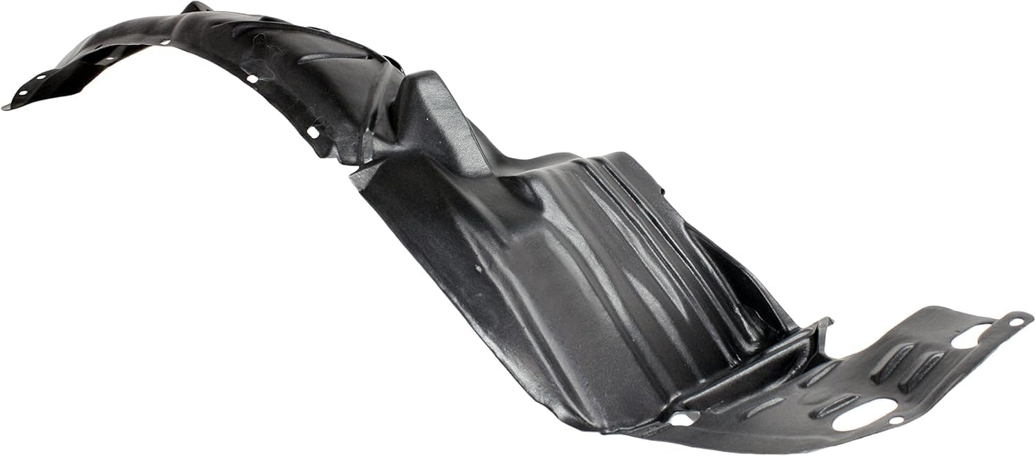 Front Fender Liner Right Passenger Side Direct Replacement Compatible With 1982-2002 Honda Accord HO1249106 74101S84A00