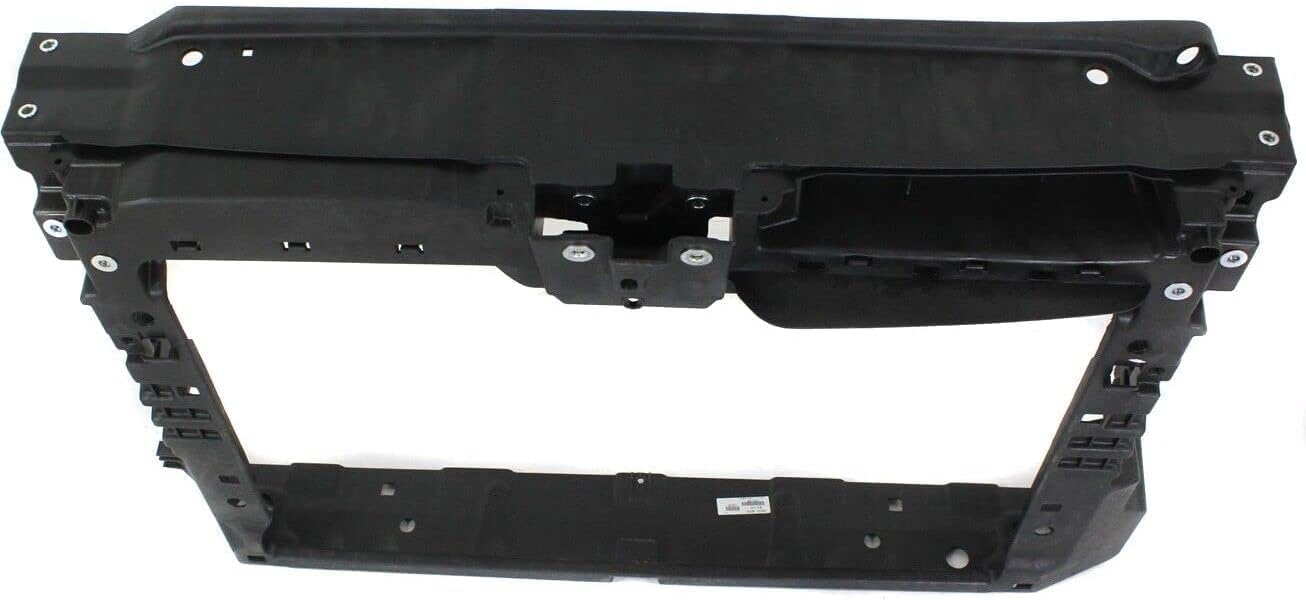 Front Radiator Support Assembly Plastic With Steel Direct Replacement Compatible With 2011-2018 Volkswagen Jetta VW1225135 5C6805588R