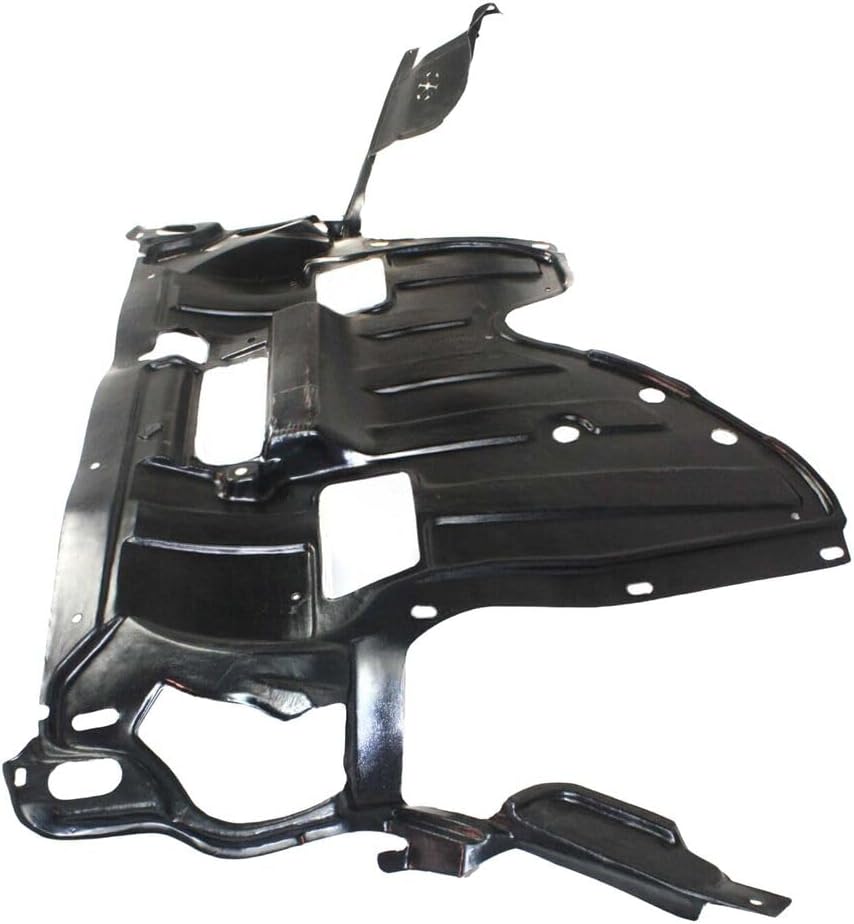 Front Engine Splash Shield Under Cover Direct Replacement Compatible With 2008-2012 Honda Accord HO1228122 HO1228161 74111TA0A00 74111TA0A10