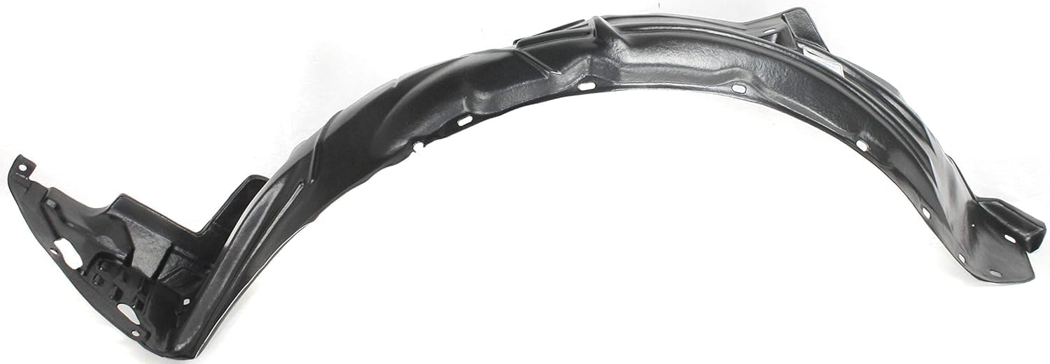 Front Fender Liner Left Driver Side Direct Replacement Compatible With 2003-2007 Honda Accord HO1248117 74151SDNA00