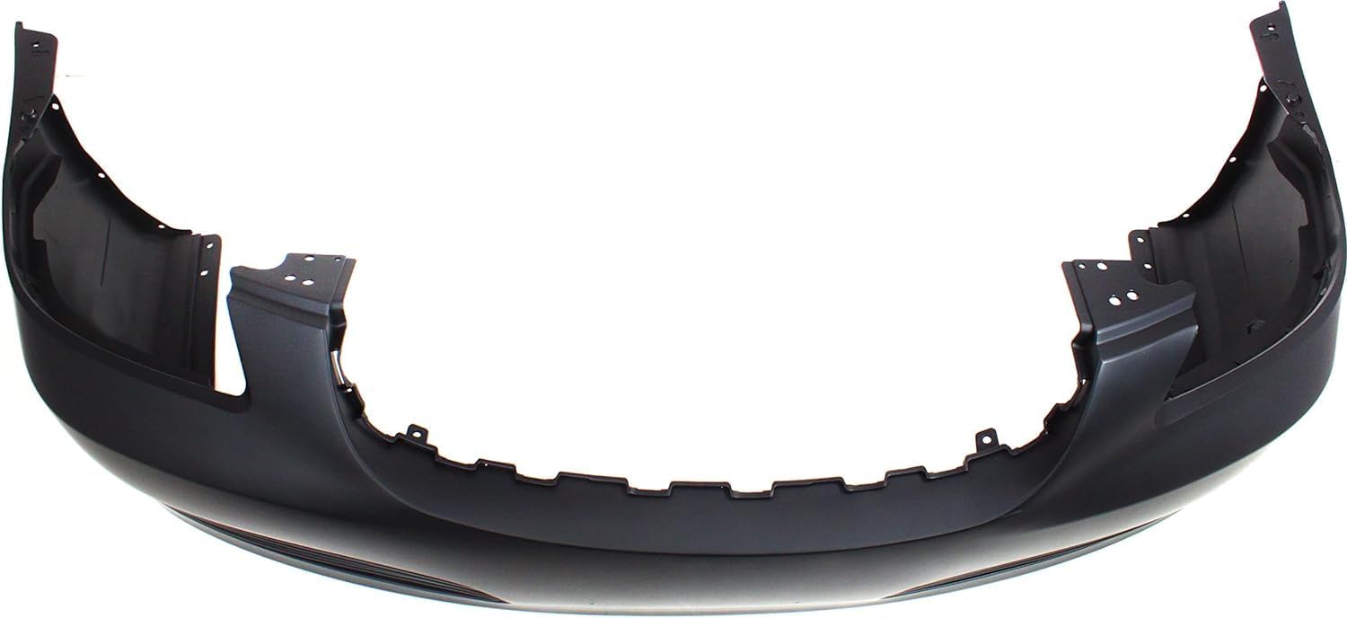 Front Bumper Cover Primed Direct Replacement Compatible With 2006-2011 Buick Lucerne GM1000822 20827013