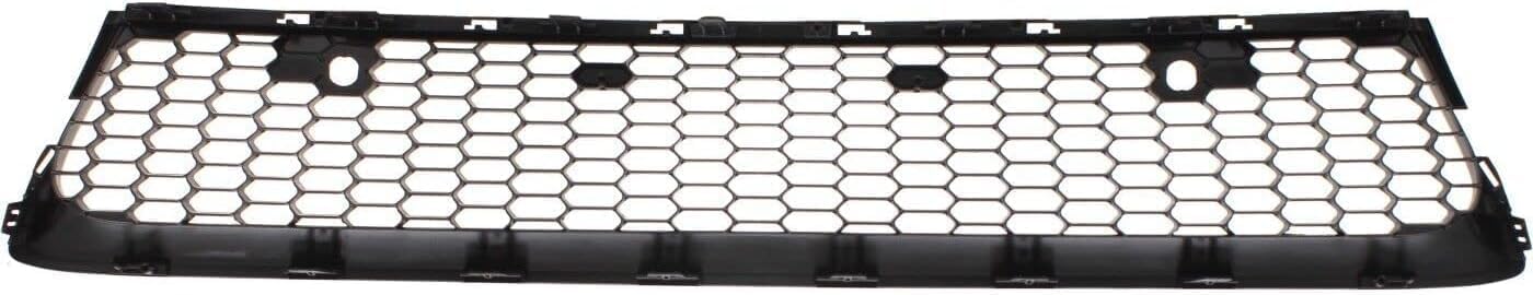 Front Bumper Grille Textured Plastic Direct Replacement Compatible With 2014-2019 Lexus GX460 LX1036125 5311260170