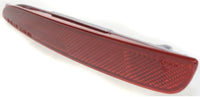 Rear Bumper Face Bar Reflector Left Driver Side Direct Replacement Compatible With 2010-2013 Mazda 3 MA2830100 BBM4515M0C