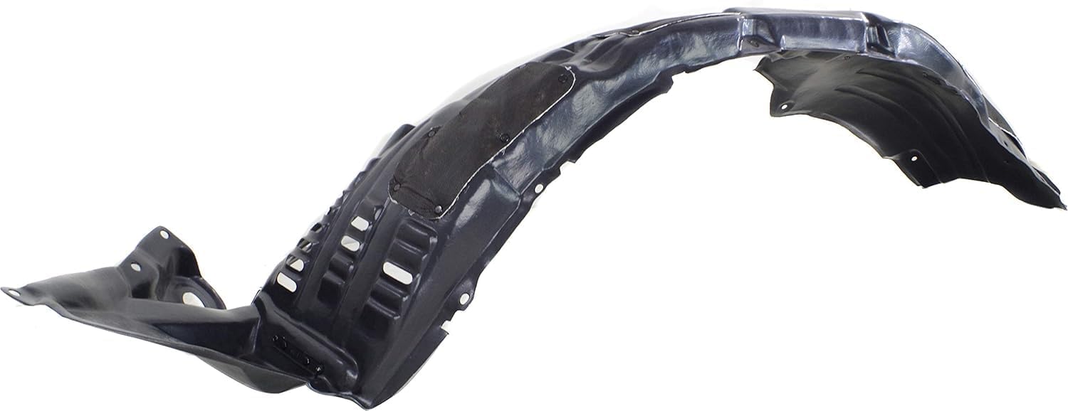 Front Fender Liner Left Driver Side Direct Replacement Compatible With 2014-2019 Toyota Highlander TO1248196 538060E110